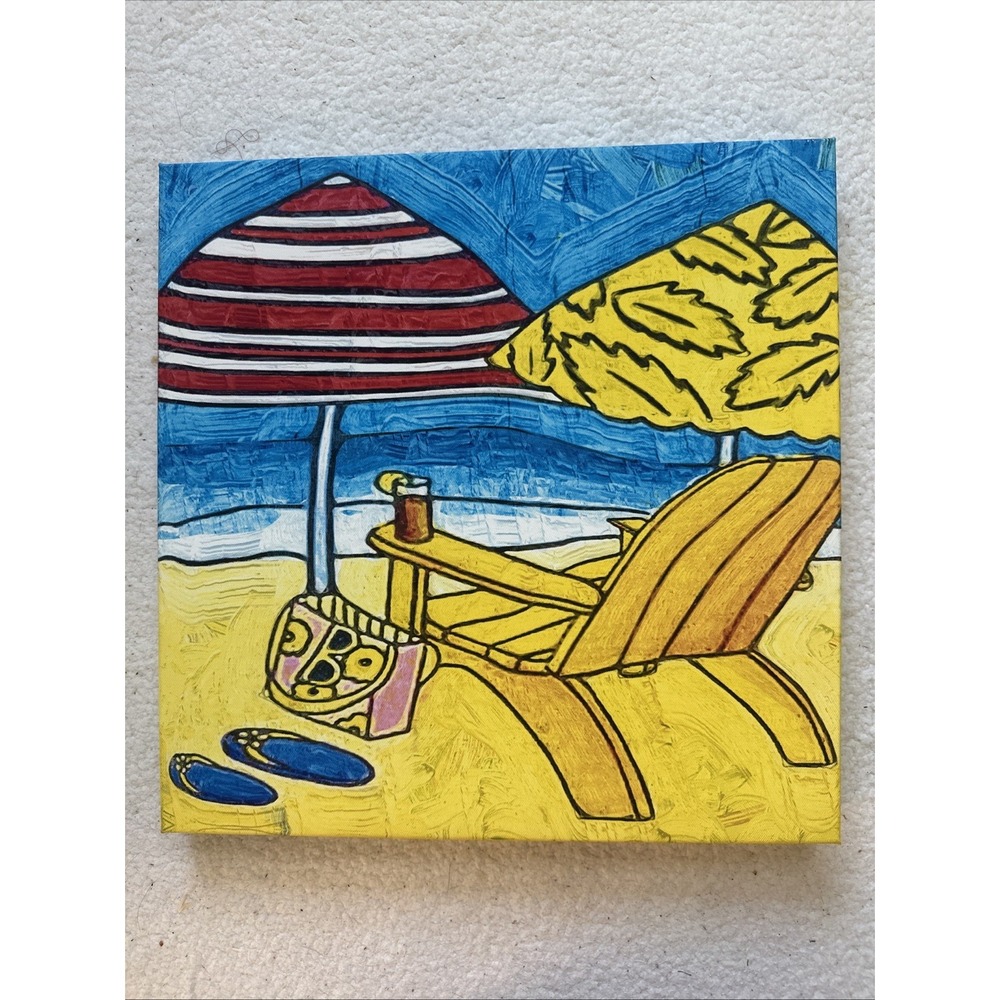 Endless Summer 15.5‎ x 15.5 Colorful Canvas Print